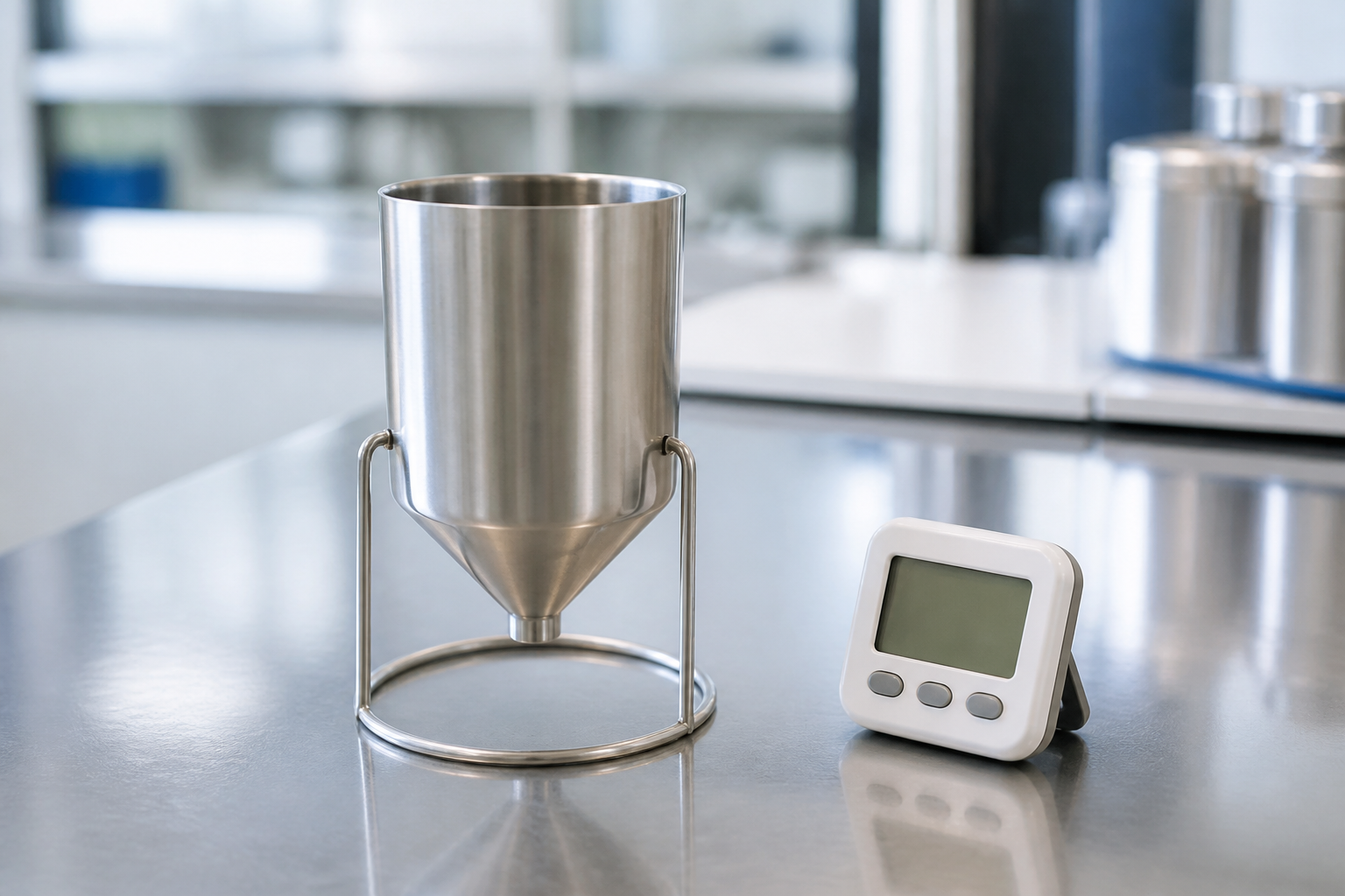 Viscosity cups and QC tools
